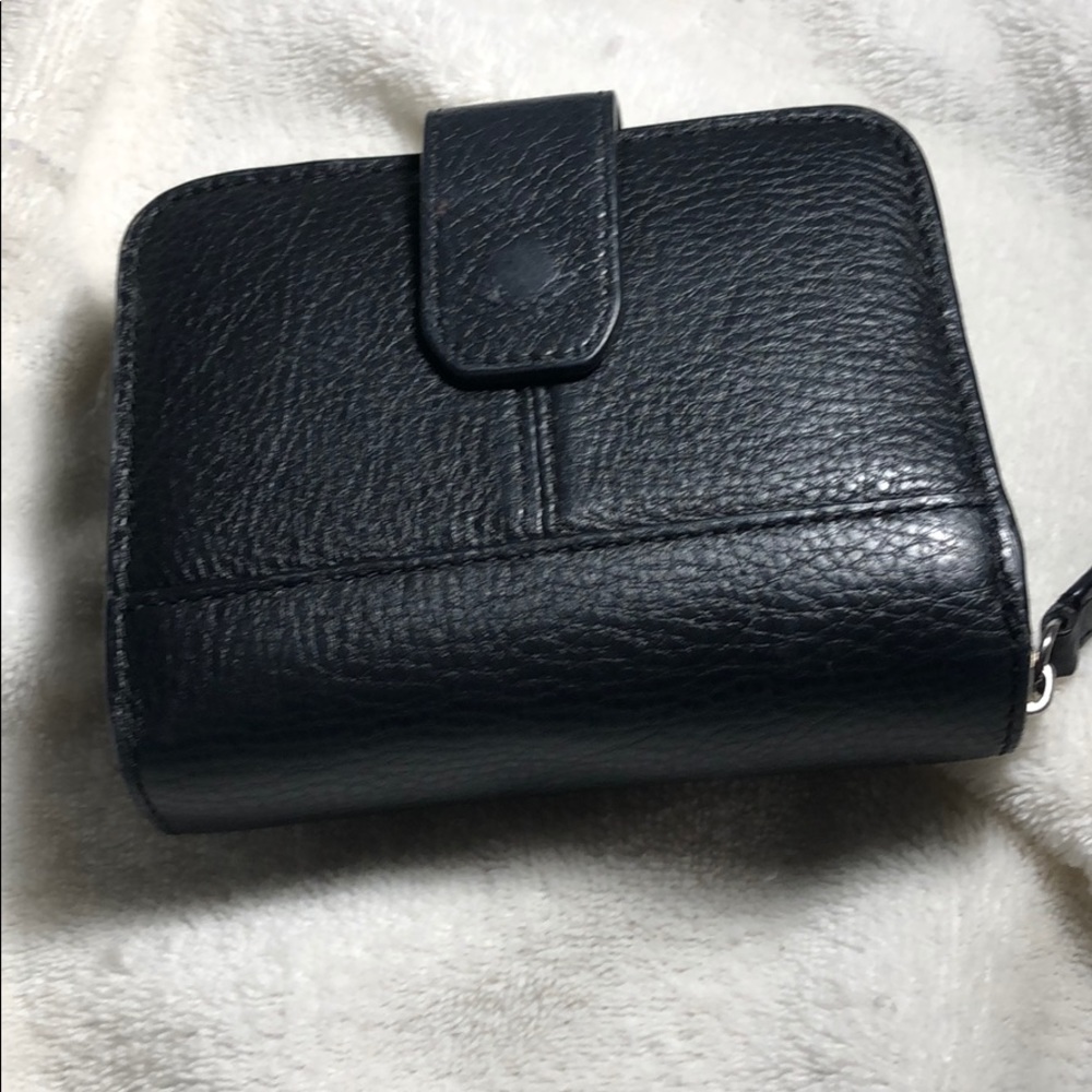 Coach small zip around wallet
